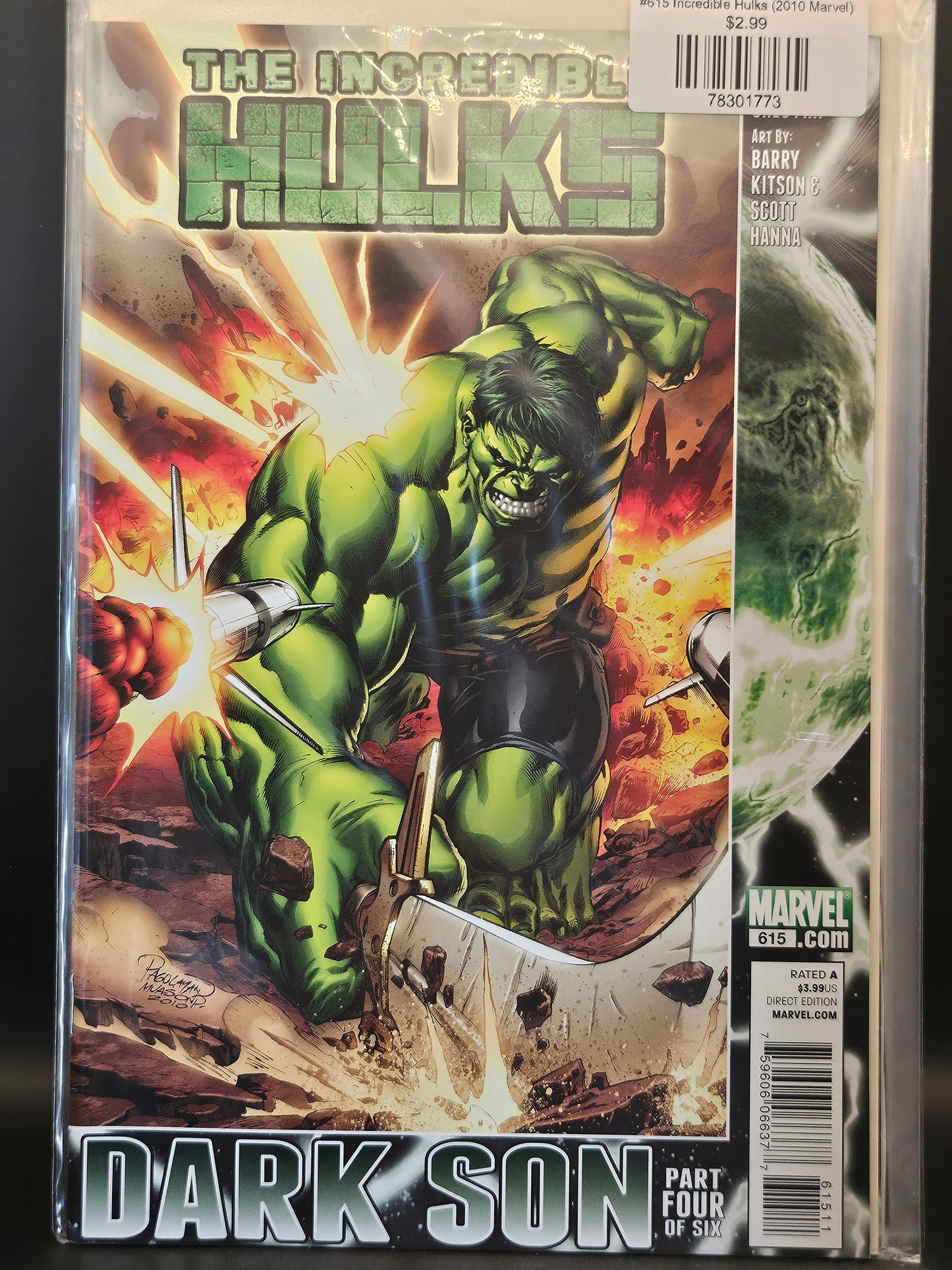 #615 Incredible Hulks (2010 Marvel)
