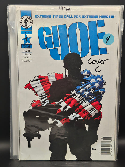 #1 Cover C - GI Joe (1995 Dark Horse 1st Series)