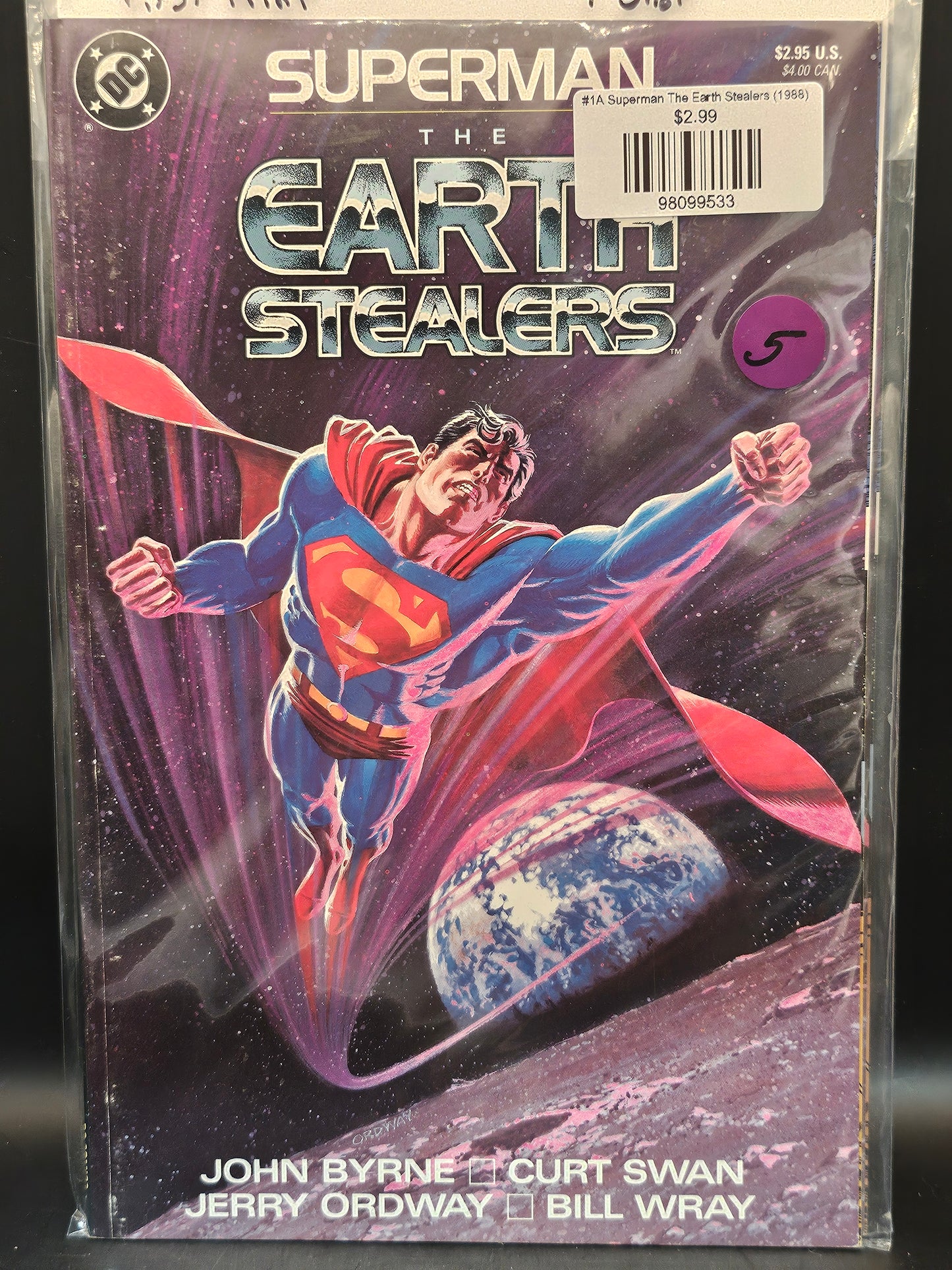 #1A Superman The Earth Stealers (1988)