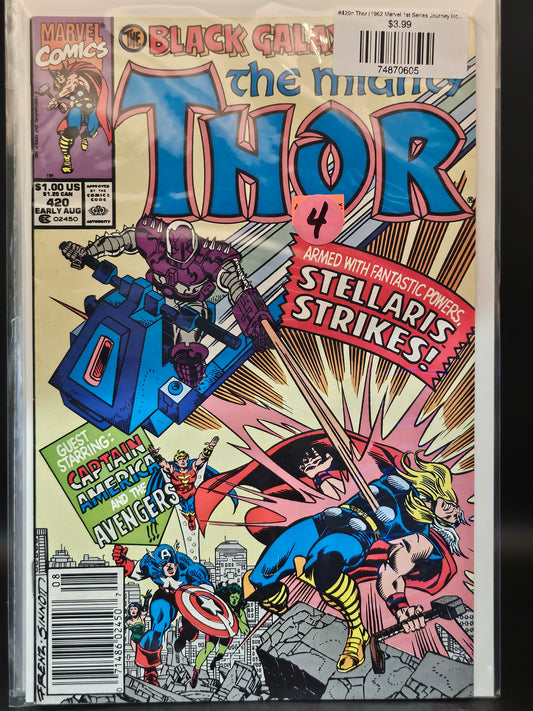 #420n Thor (1962 Marvel 1st Series Journey Into Mystery)