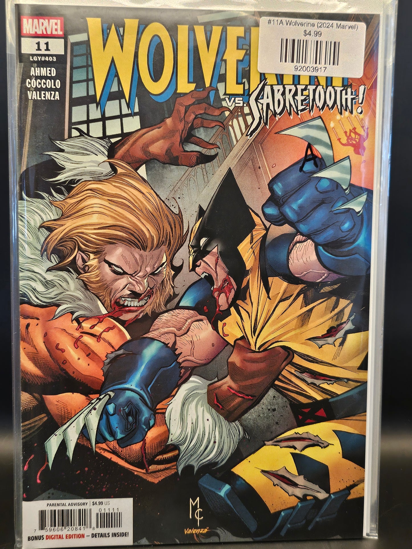 #11A Wolverine (2024 Marvel)