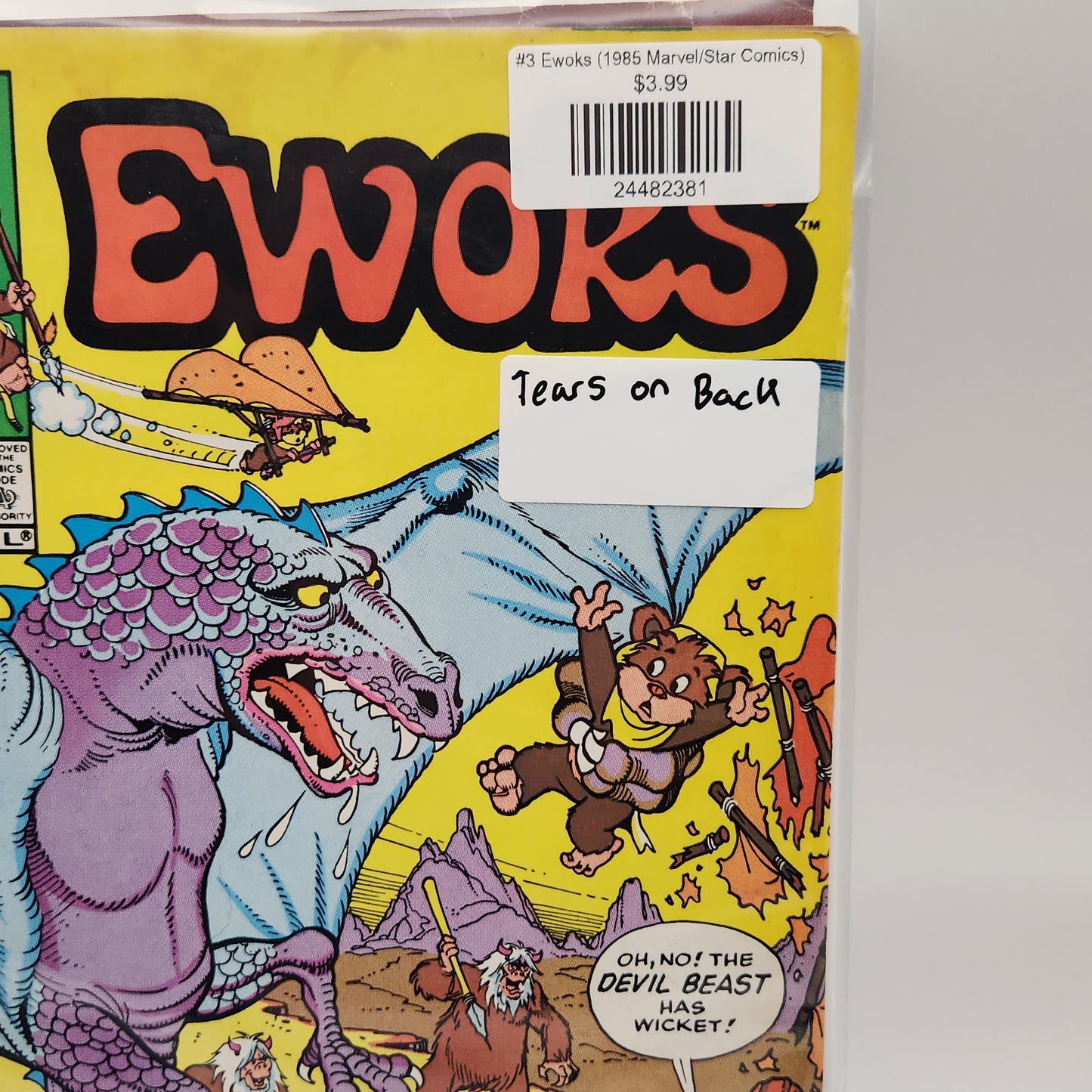 #3 Ewoks (1985 Marvel/Star Comics)