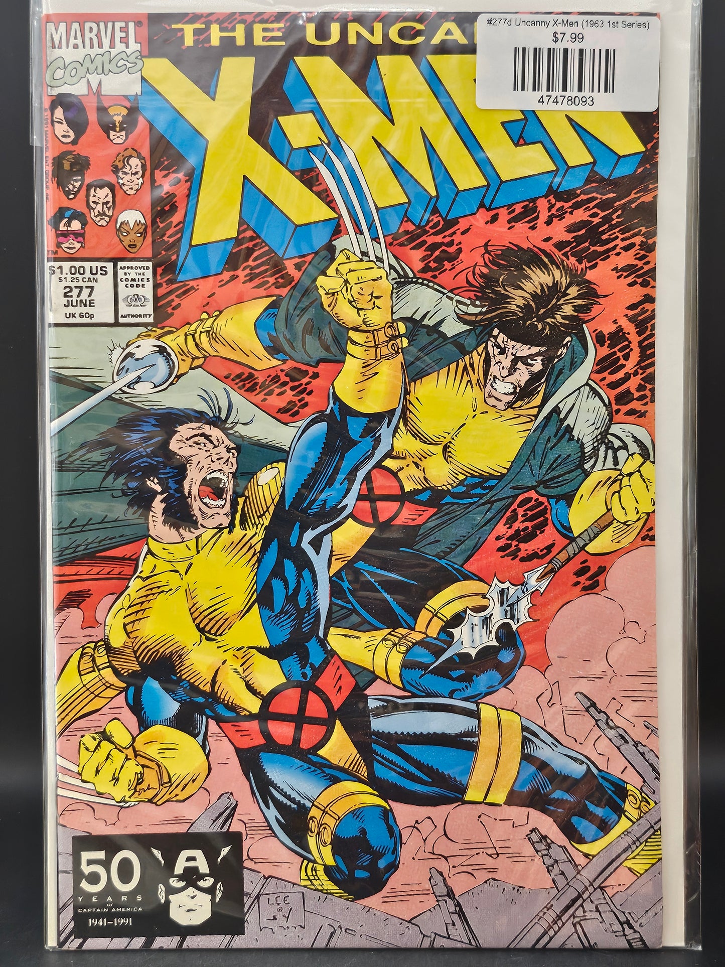 #277d Uncanny X-Men (1963 1st Series)