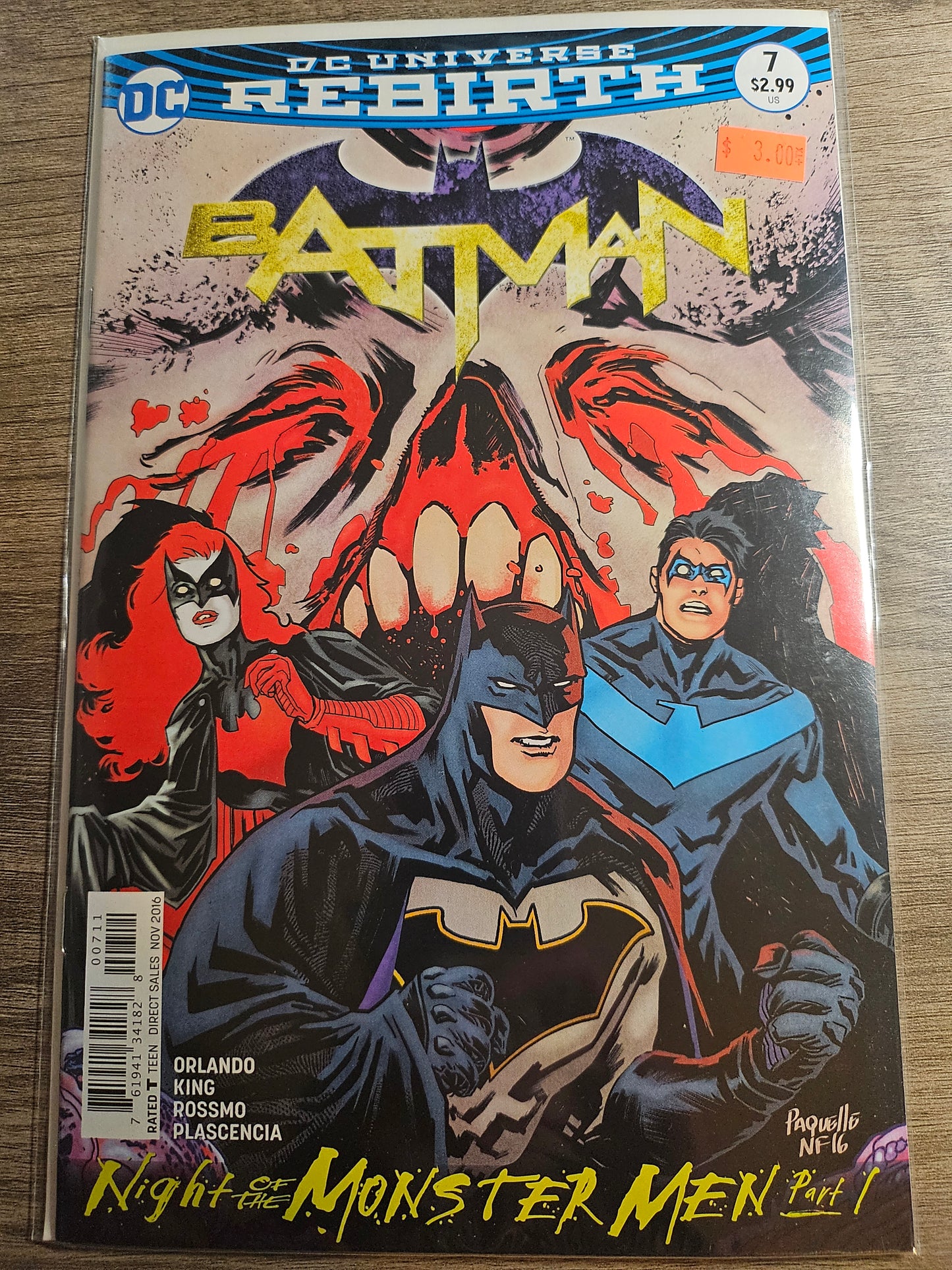 Batman – DC Comics – (2016–2026) – Volume 3 – #7 - Cover A