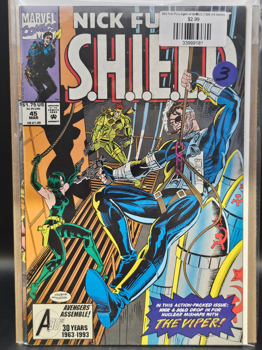 #45 Nick Fury Agent of SHIELD (1989 3rd Series)