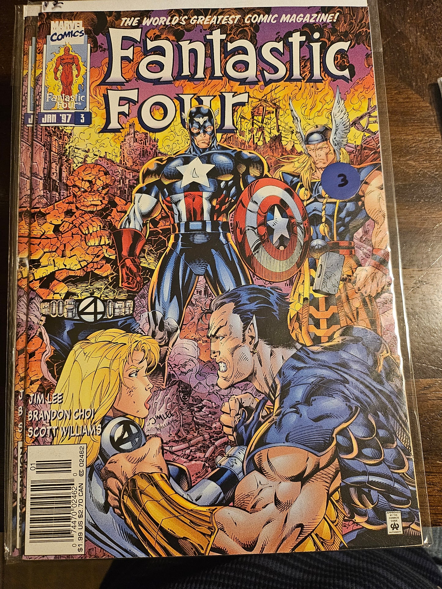 101.2 Fantastic Four – #3 – v2 (1996–1997)