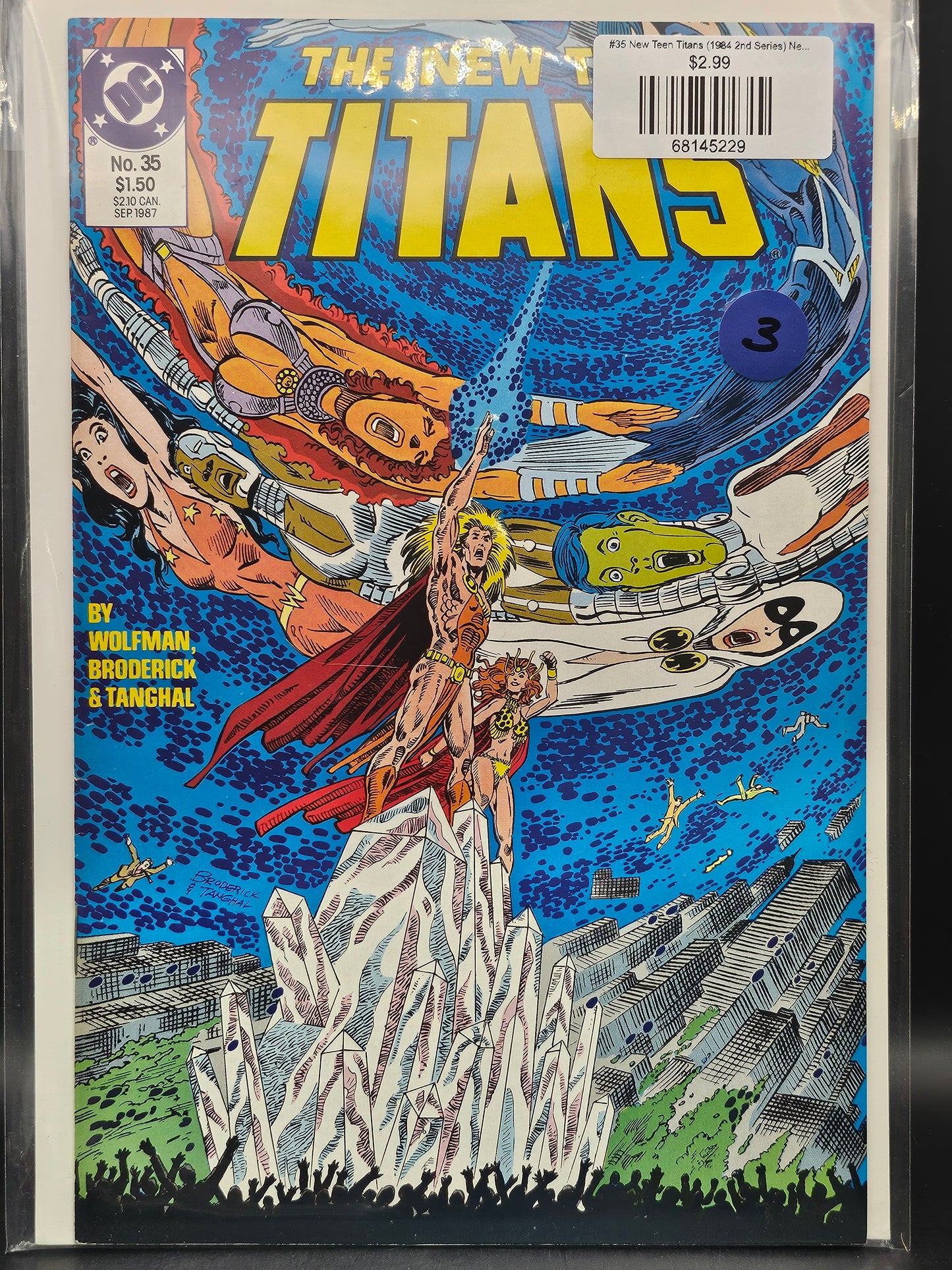 #35 New Teen Titans (1984 2nd Series) New Titans