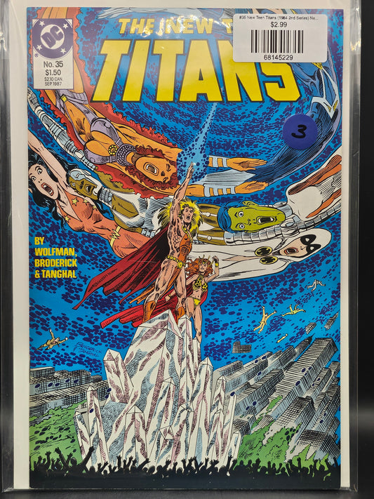 #35 New Teen Titans (1984 2nd Series) New Titans