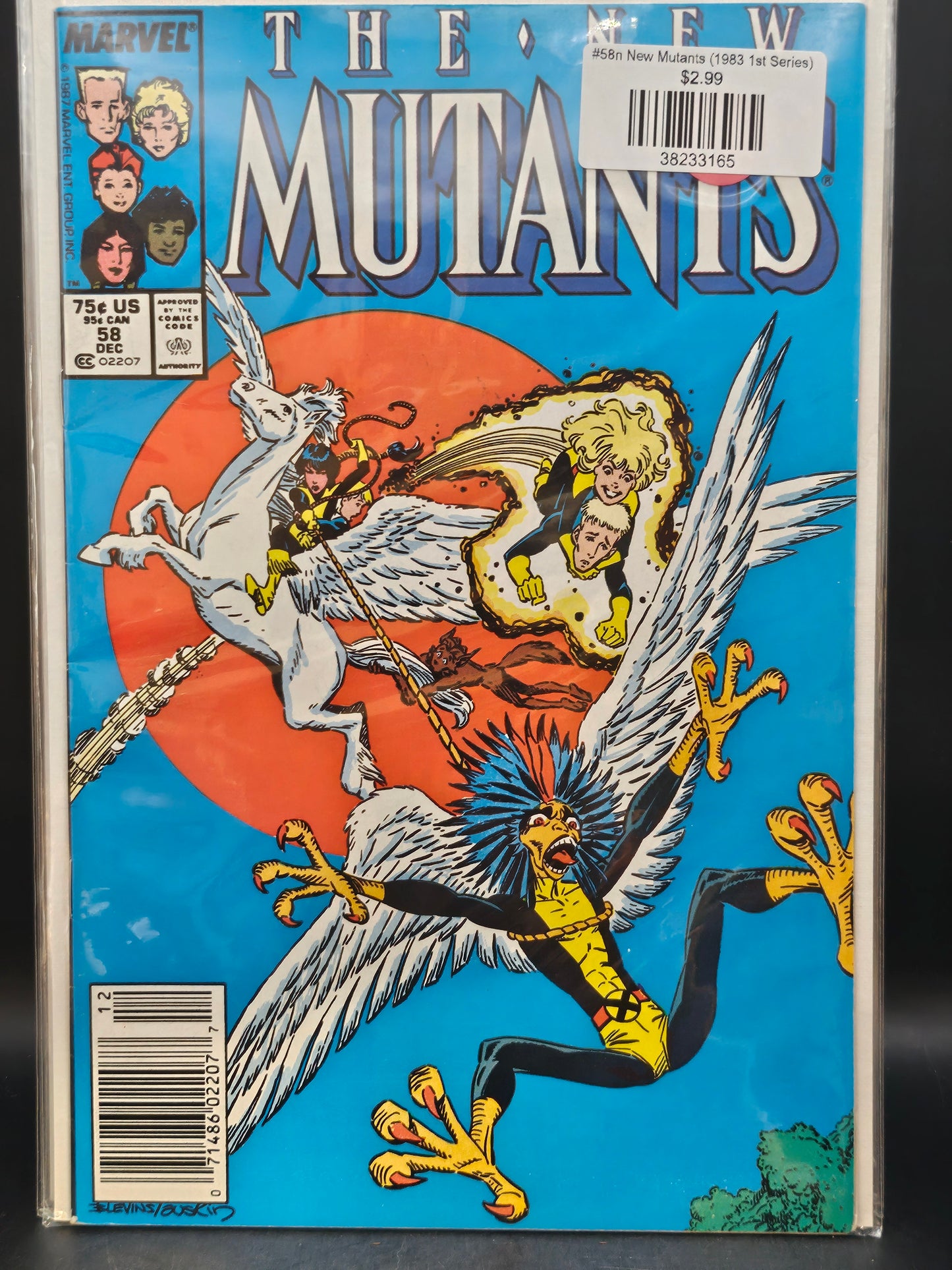 #58n New Mutants (1983 1st Series)