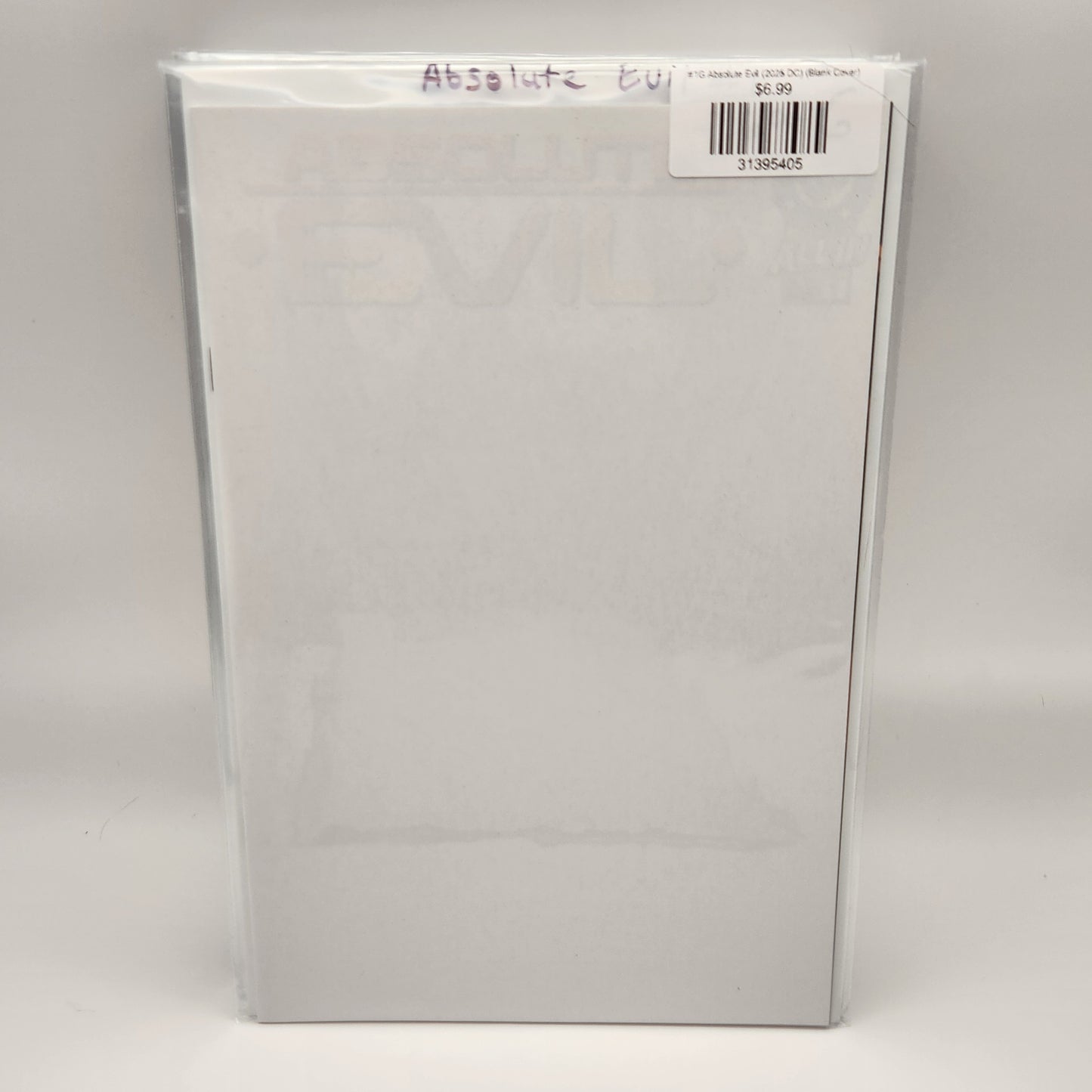 #1G Absolute Evil (2025 DC) (Blank Cover)