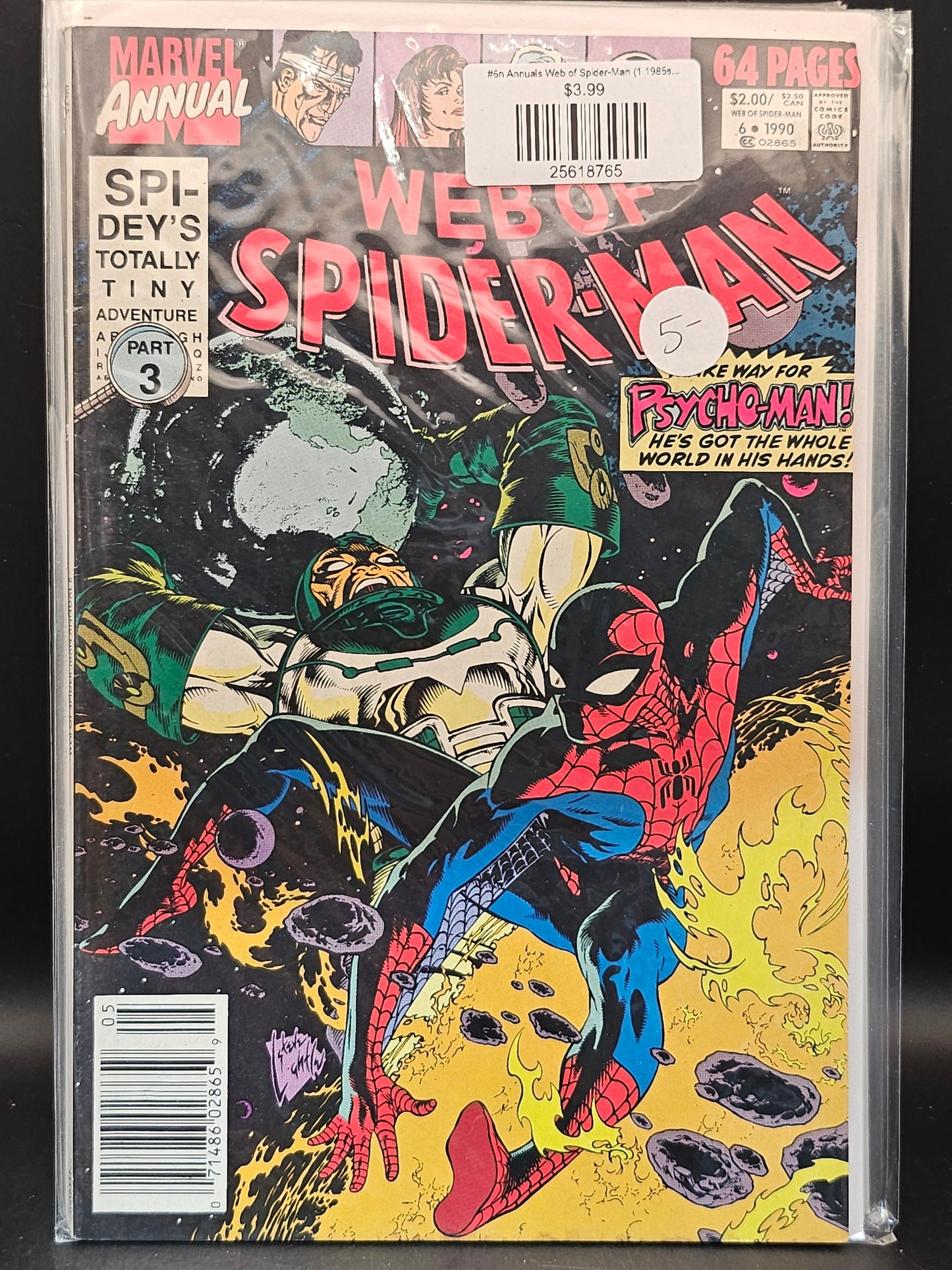 #6n Annuals Web of Spider-Man (1985 1st Series)
