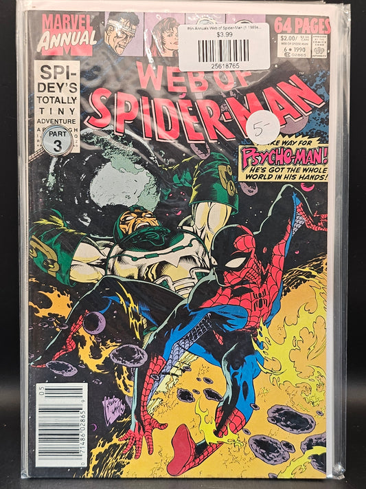 #6n Annuals Web of Spider-Man (1985 1st Series)