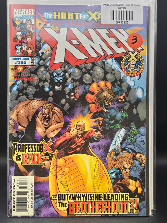 #363d Uncanny X-Men (1963 1st Series)