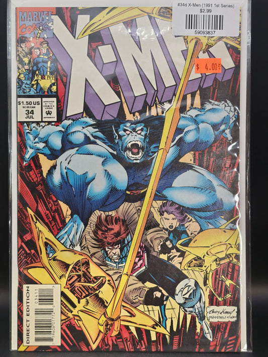 #34d X-Men (1991 1st Series)