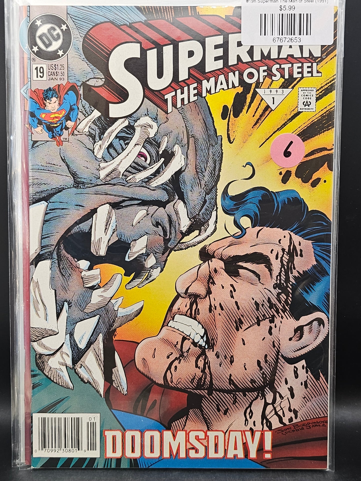 #19n Superman The Man of Steel (1991)