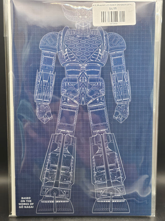 #1E (Blueprint) UFO ROBOT GRENDIZER (OF 4 BLUEPRINT DENIS BAJRAM & BRICE COSSU VAR)