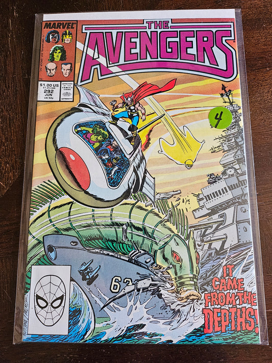 Avengers – Marvel Comics – (1963–1999) – Volume 1 – #292