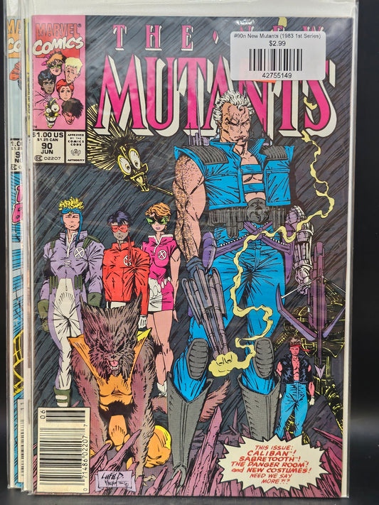#90n New Mutants (1983 1st Series)