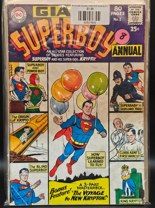 #1 Annuals Superboy (1949-1979 1st Series DC)