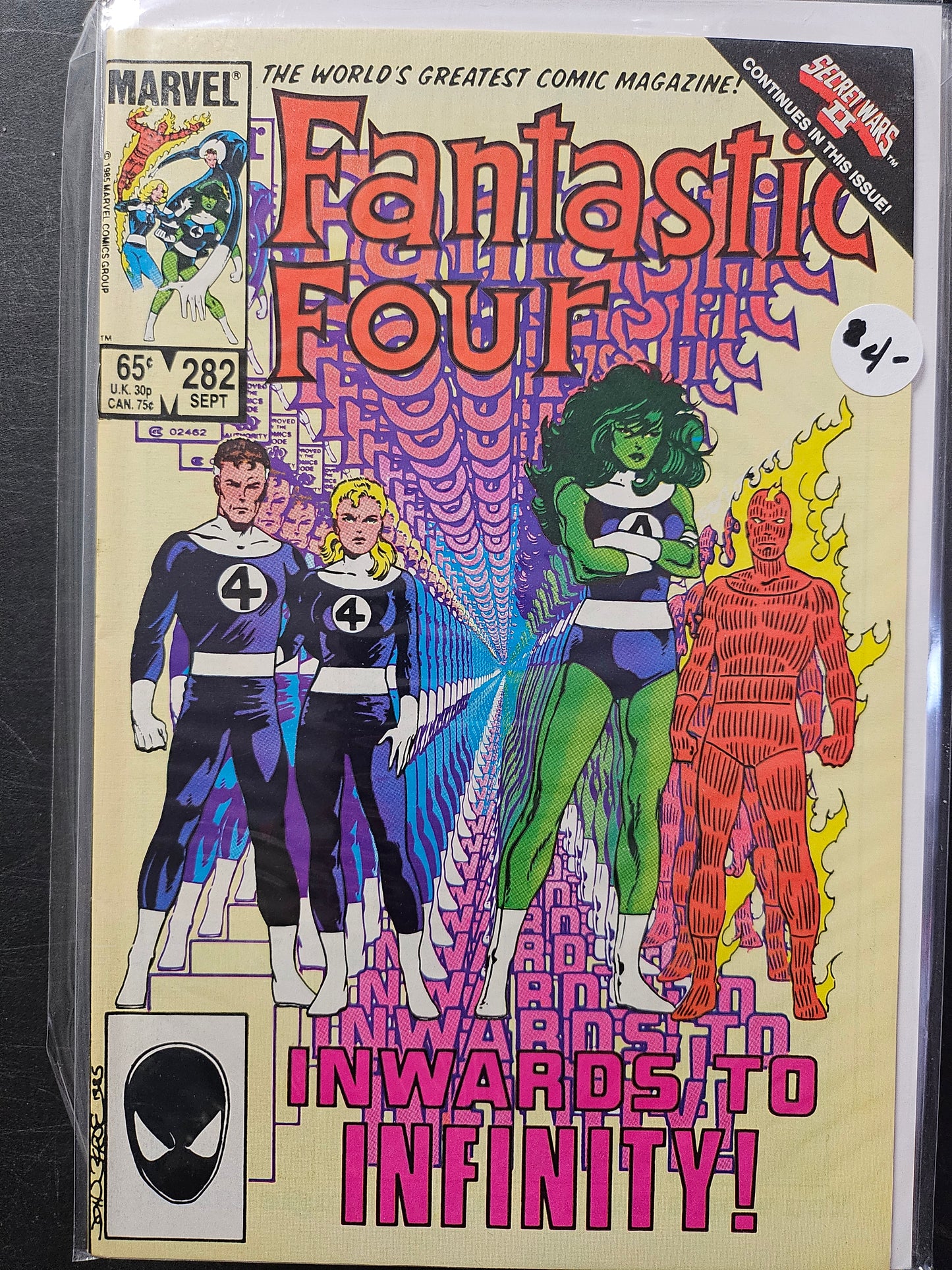 101.104 Fantastic Four – #282 – v1 (1961–1995)