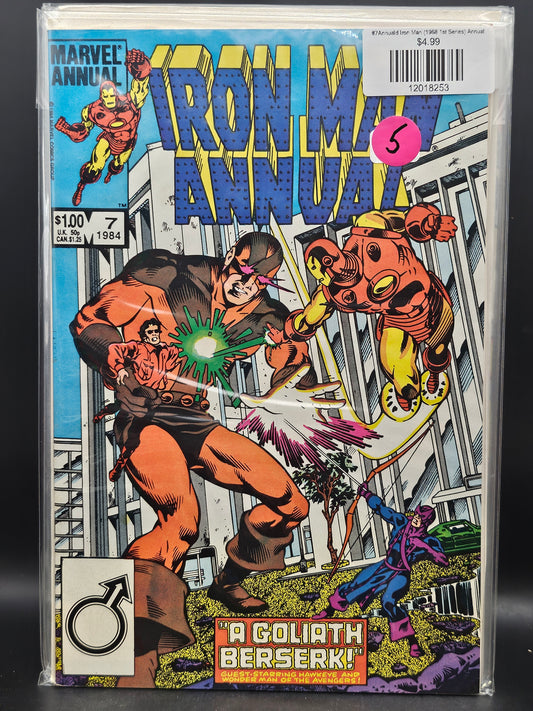 #7Annuald Iron Man (1968 1st Series) Annual