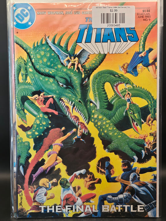 #9 New Teen Titans (1984 2nd Series) New Titans