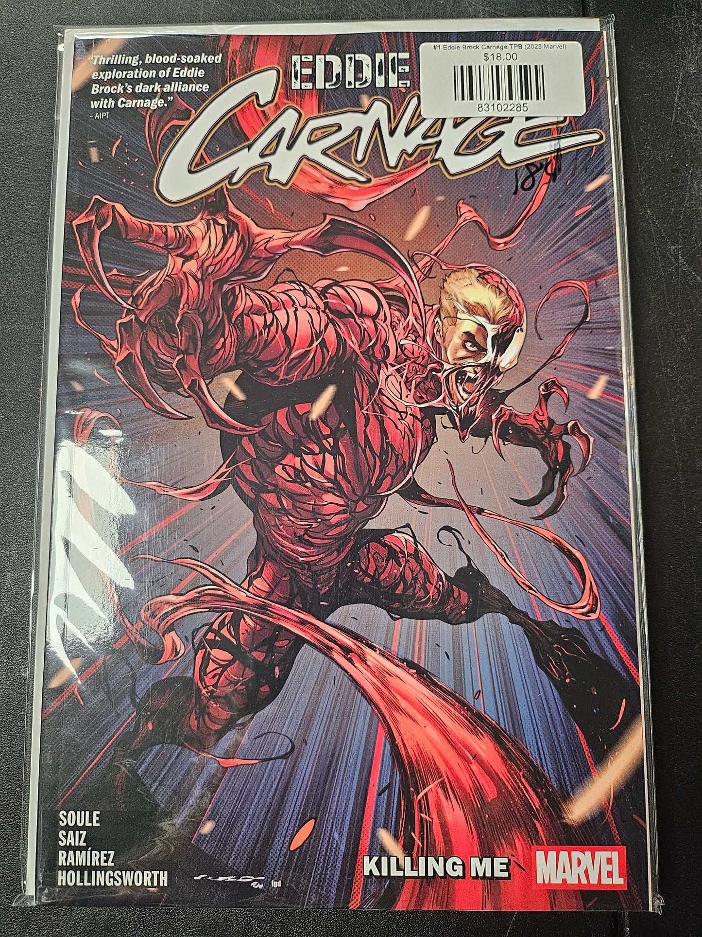#1 Eddie Brock Carnage TPB (2025 Marvel)