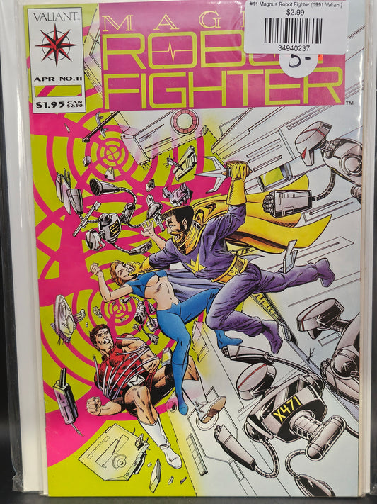 #11 Magnus Robot Fighter (1991 Valiant)