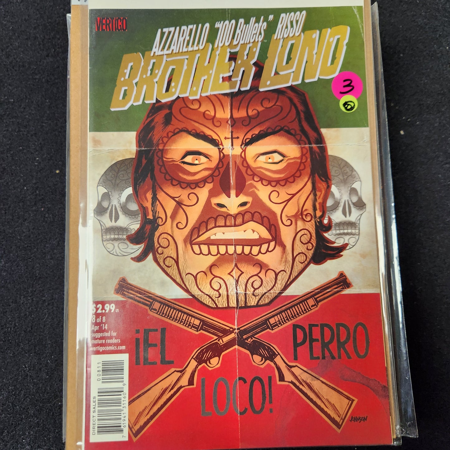 100 Bullets: Brother Lono – DC / Vertigo – (2013–2014) – Volume 1 – Limited Series – #8 of 8