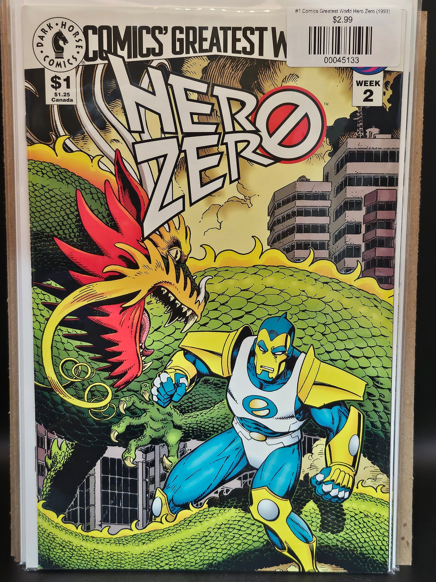 #1 Comics Greatest World Hero Zero (1993)