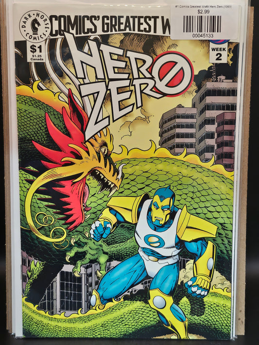 #1 Comics Greatest World Hero Zero (1993)