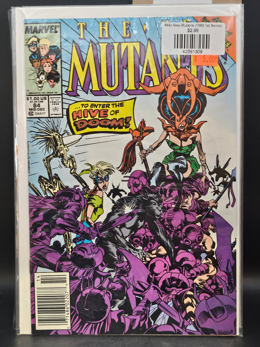 #84n New Mutants (1983 1st Series)