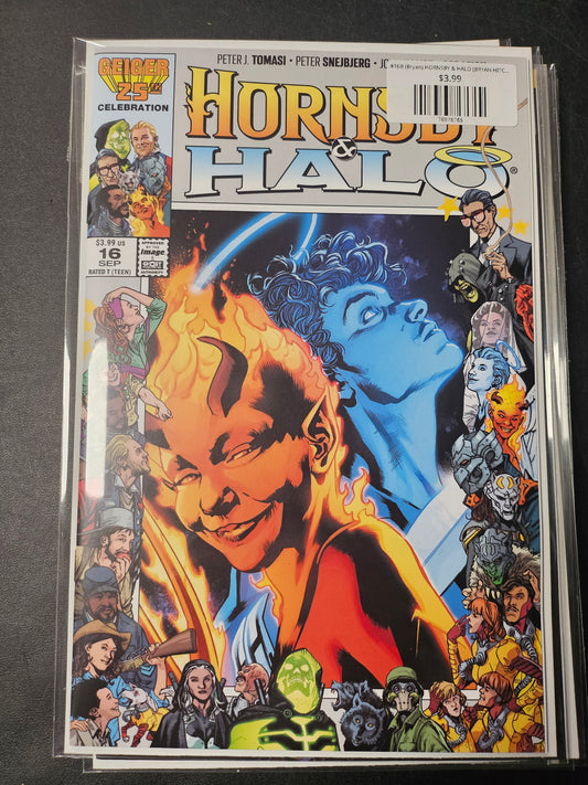 #16B (Bryan) HORNSBY & HALO (BRYAN HITCH & BRAD ANDERSON GEIGER #25 ANNIVERSARY VAR)