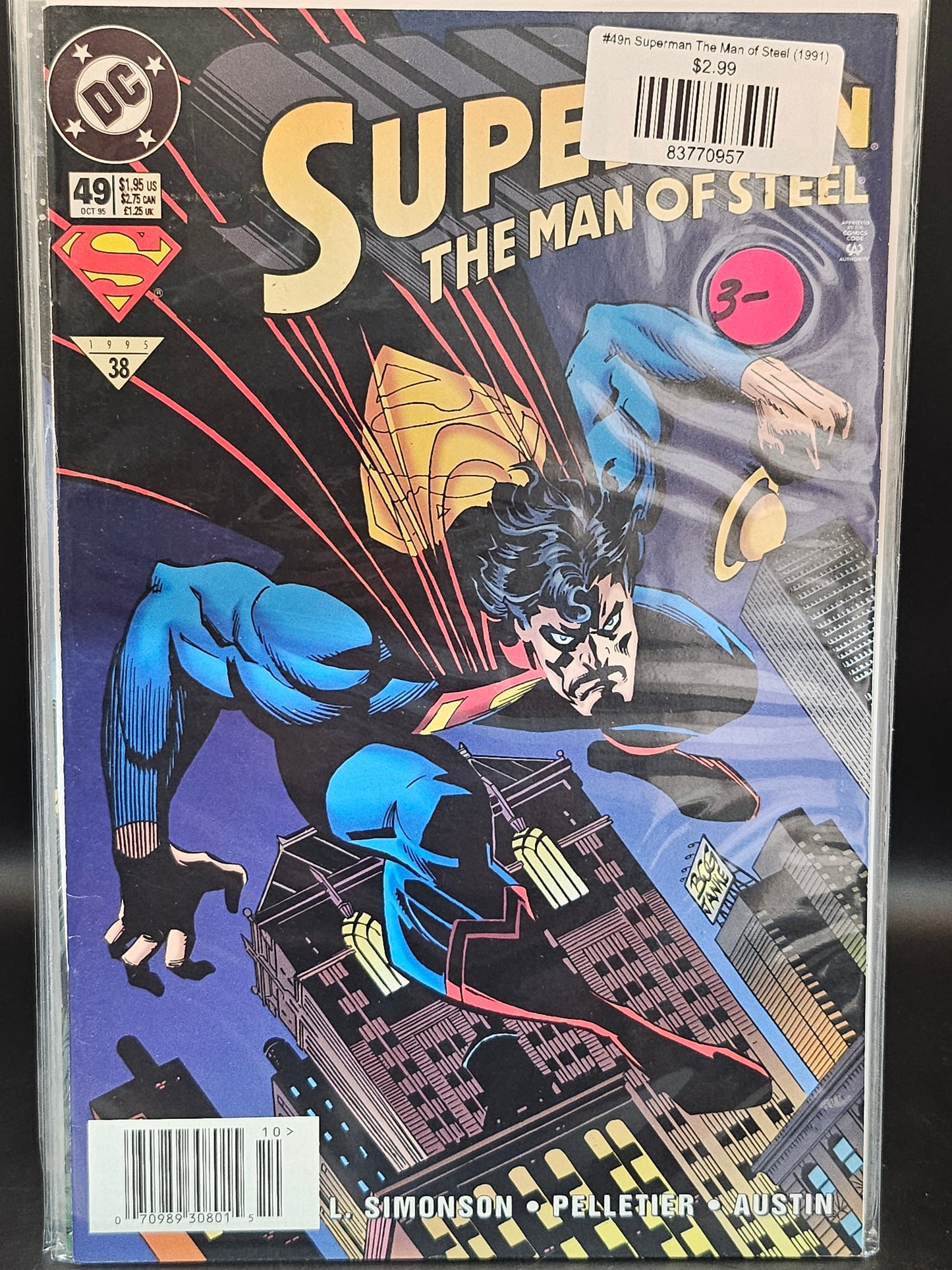 #49n Superman The Man of Steel (1991)