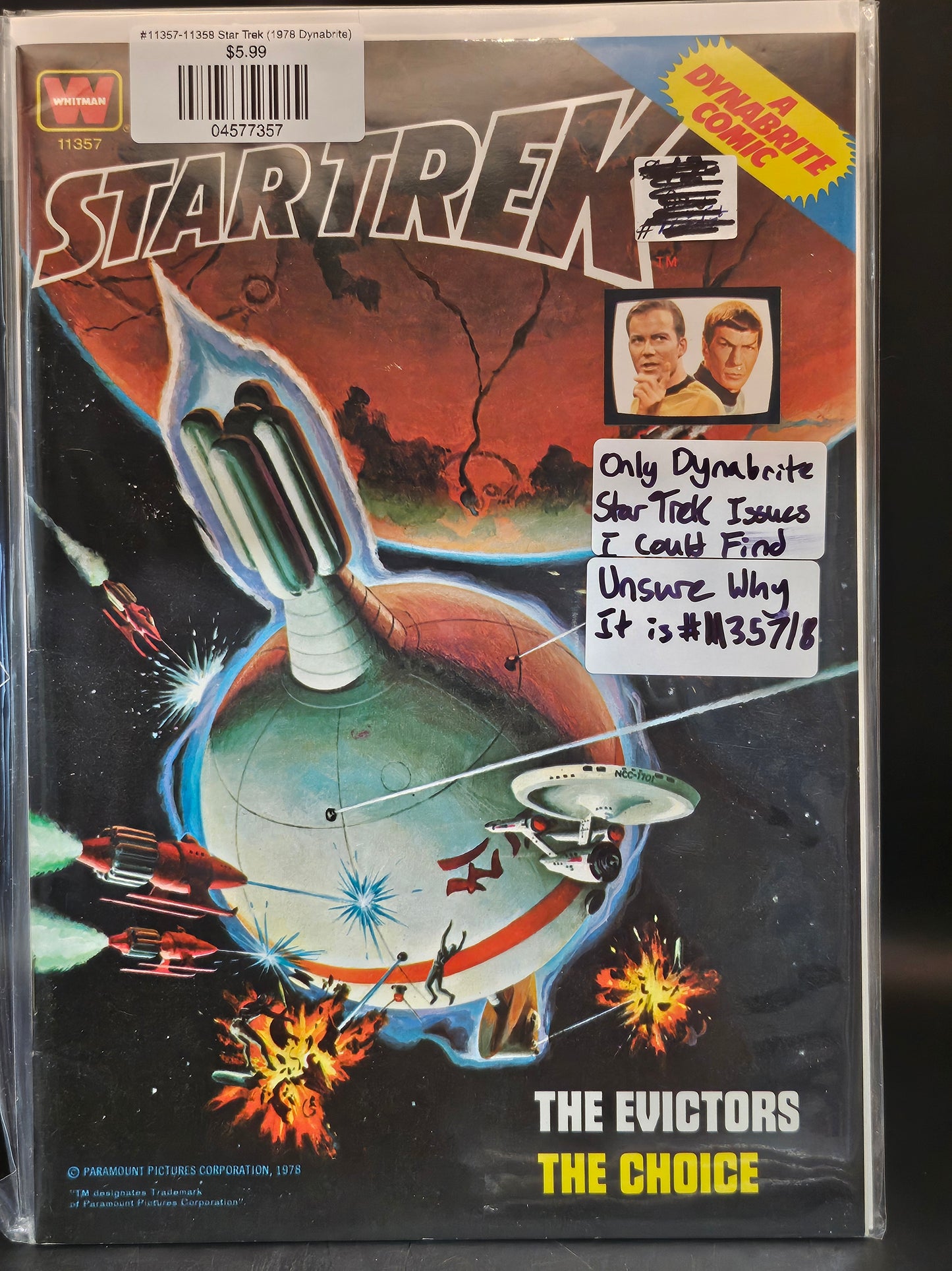 #11357-11358 Star Trek (1978 Dynabrite)