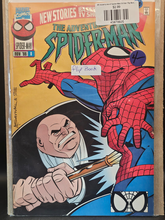 #8 Adventures of Spider-Man X-Men Flip Book (1996)