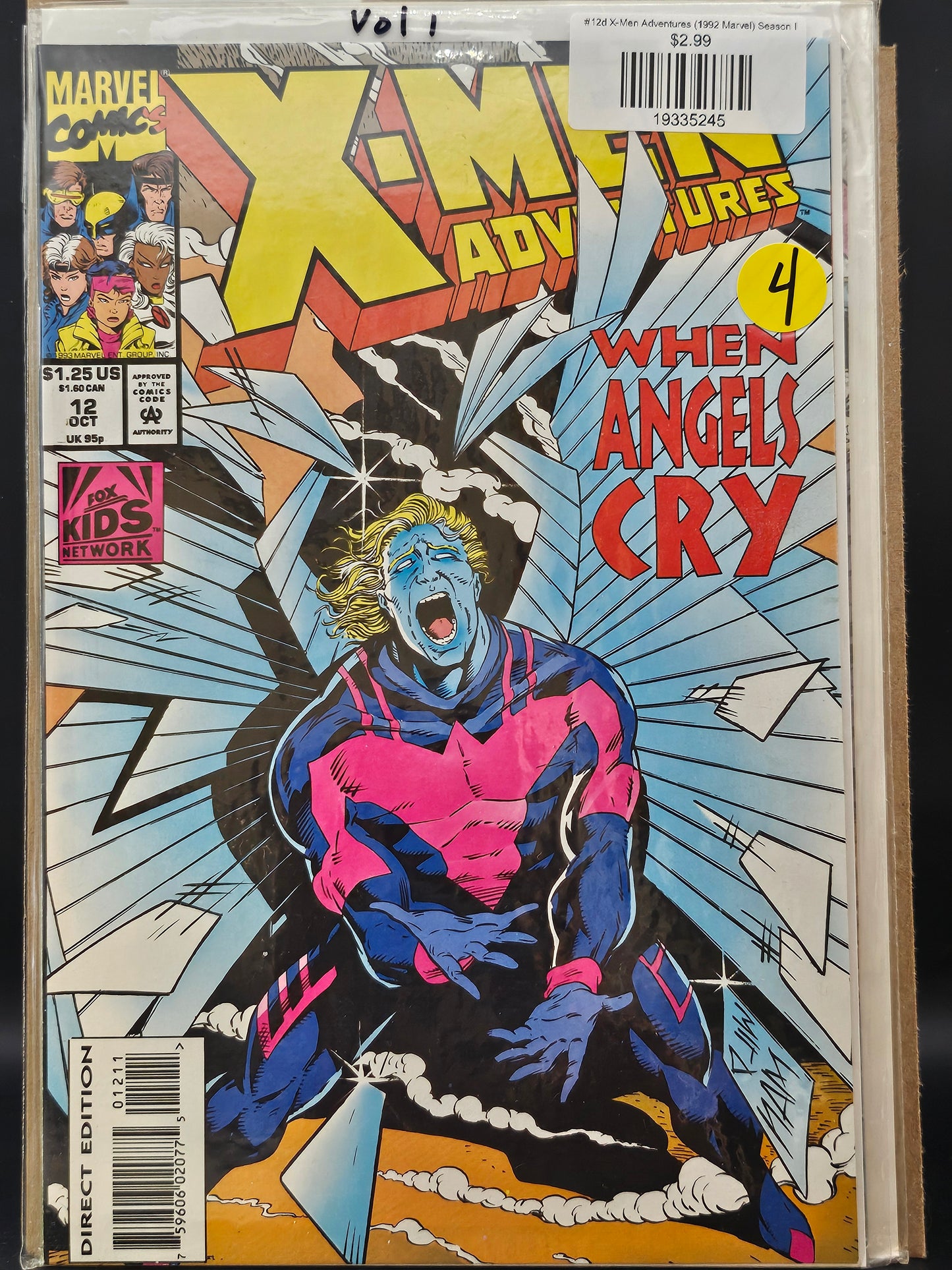 #12d X-Men Adventures (1992 Marvel) Season I
