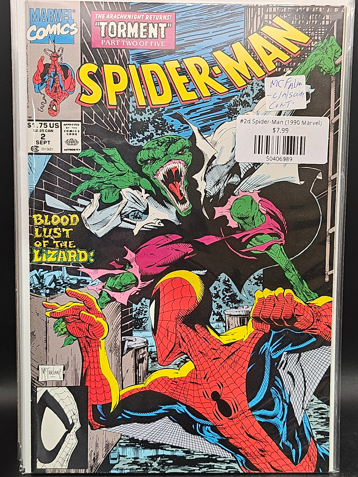 #2d Spider-Man (1990 Marvel)