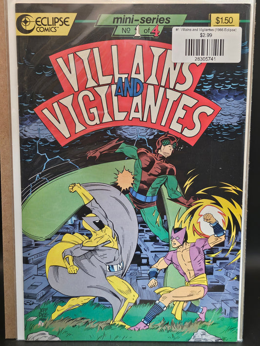 #1 Villains and Vigilantes (1986 Eclipse)