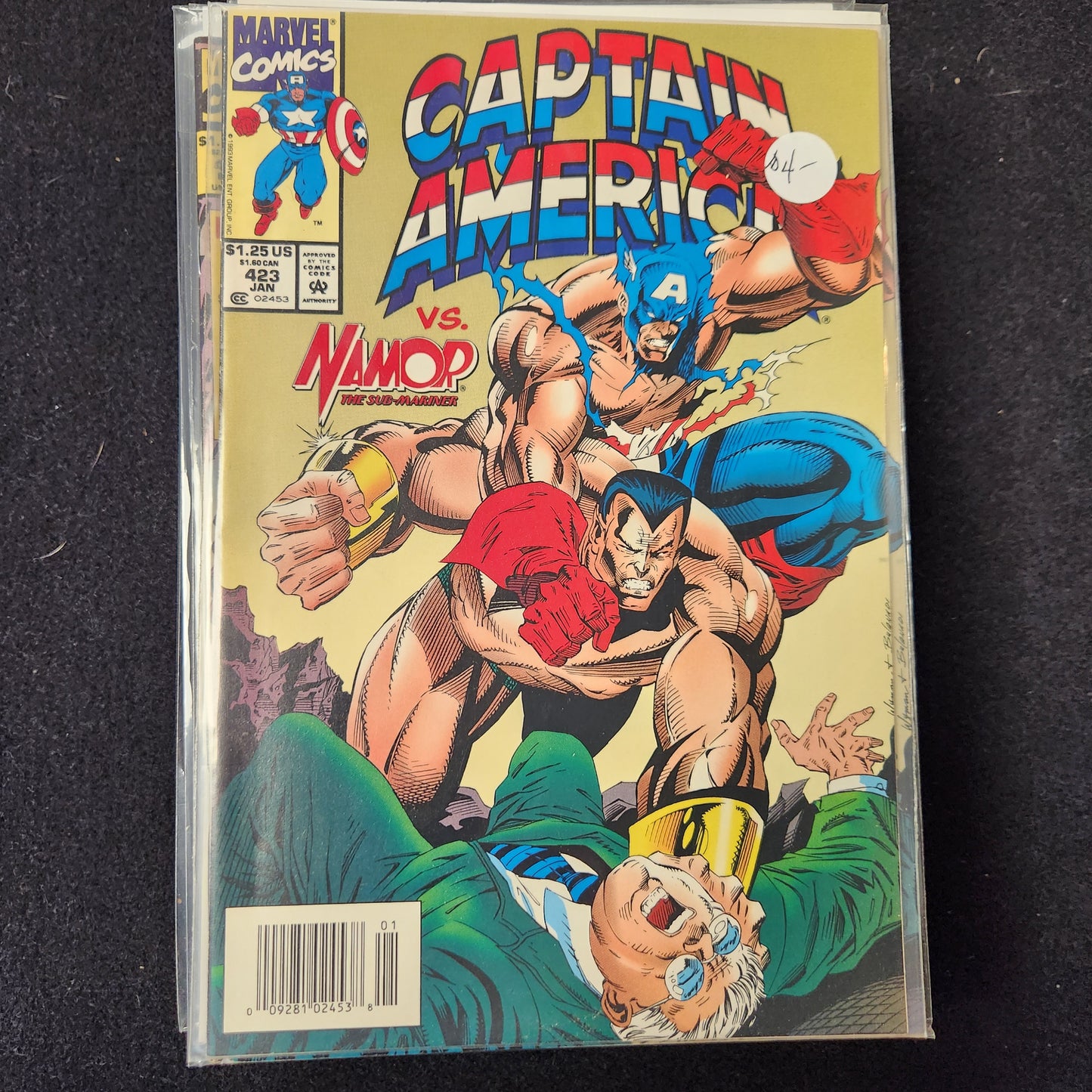 Captain America – Marvel – 1968–1996 – Volume 1 – Ongoing Series – #423