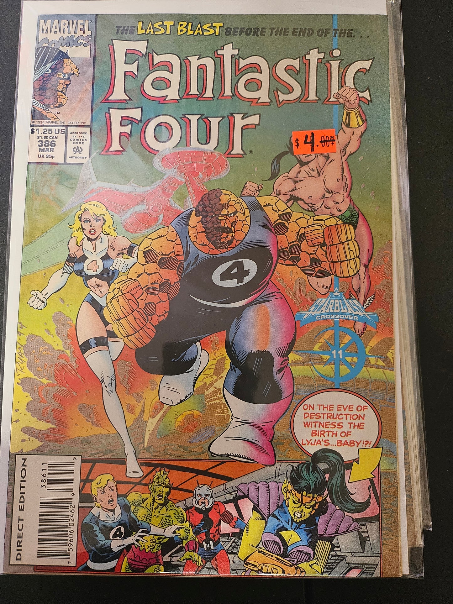 103.109 – Fantastic Four - #386 -1961-95