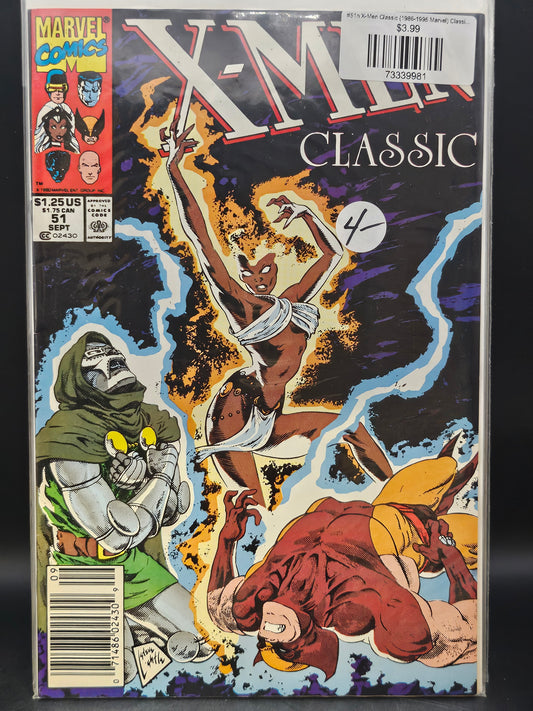 #51n X-Men Classic (1986-1995 Marvel) Classic X-Men