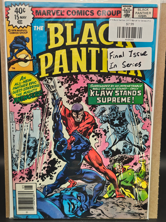 #15 Black Panther (1977 Marvel 1st Series) (7.0)