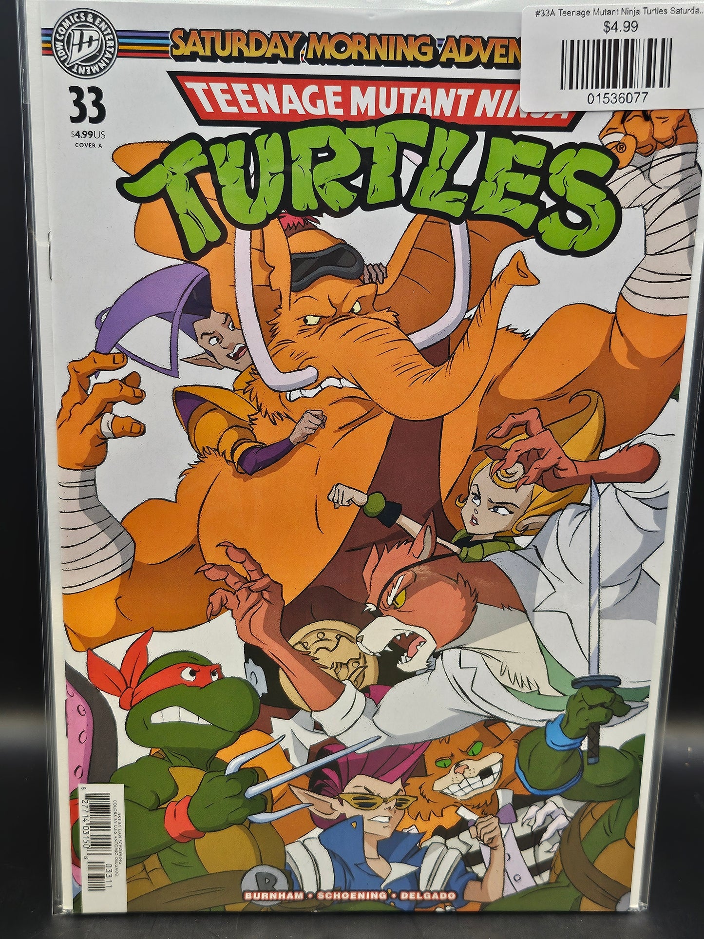 #33A Teenage Mutant Ninja Turtles Saturday Morning Adventures (2023 IDW)