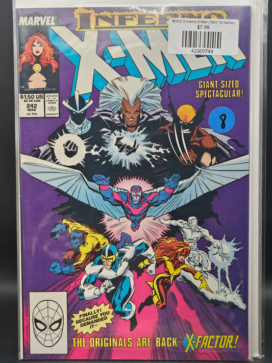 #242d Uncanny X-Men (1963 1st Series)