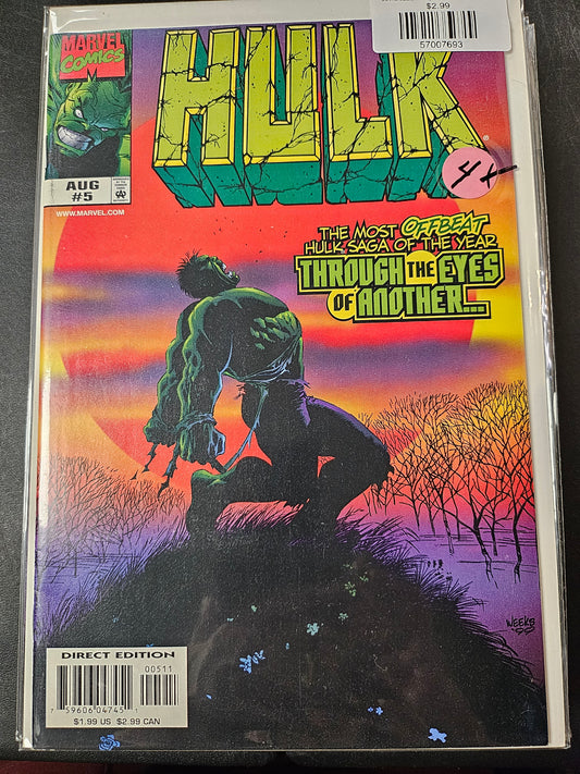 #5 Incredible Hulk (1999 Marvel 2nd Series)