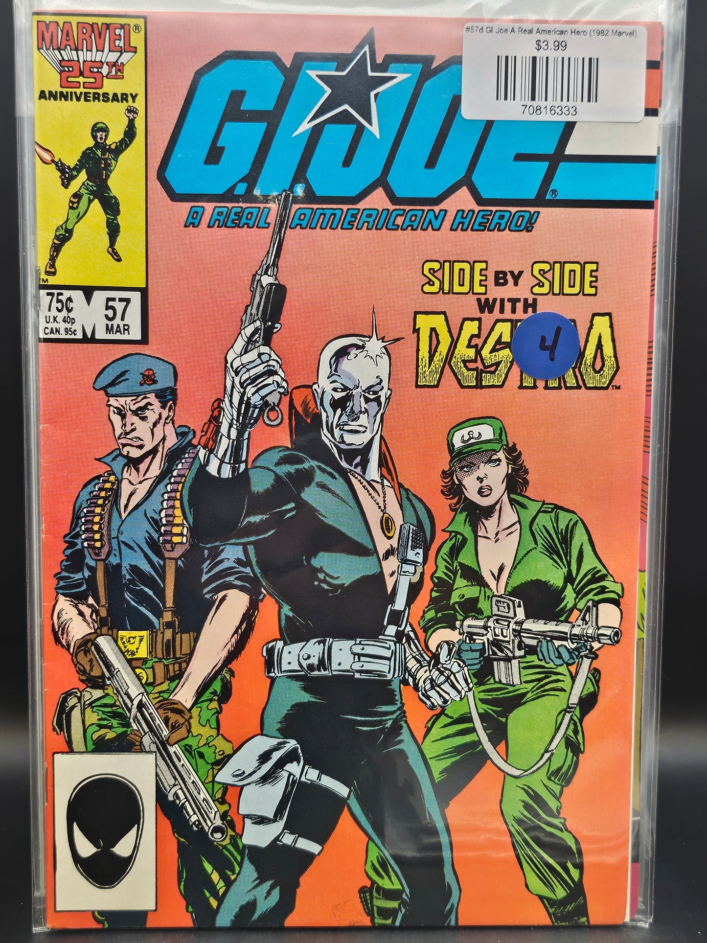 #57d GI Joe A Real American Hero (1982 Marvel)