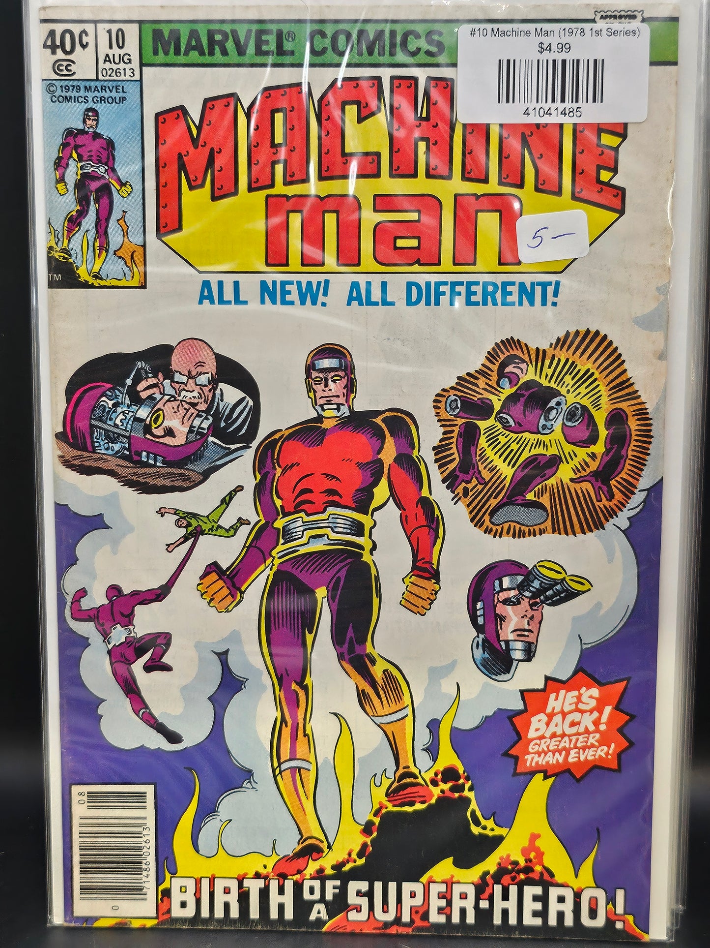 #10 Machine Man (1978 1st Series)