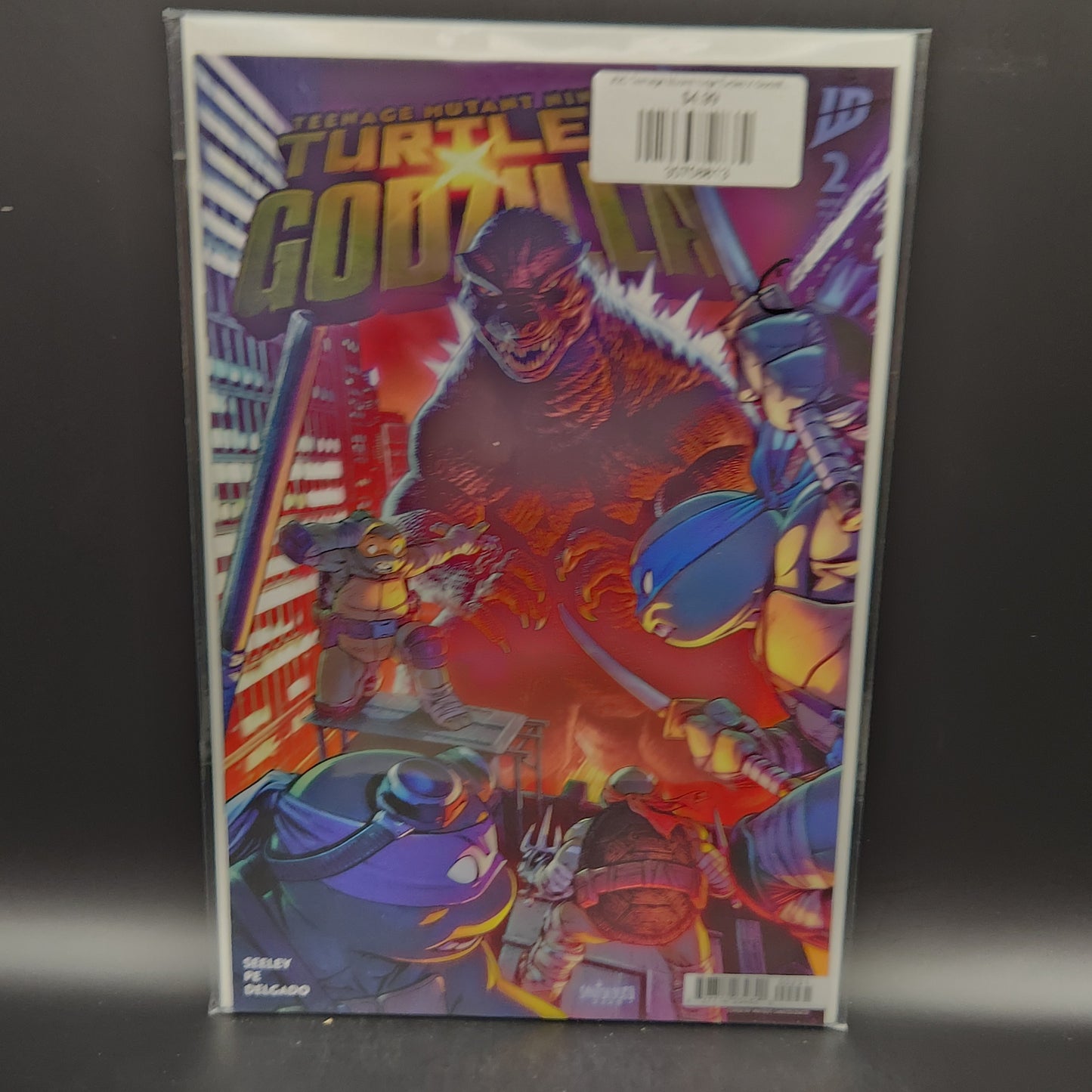 #2C Teenage Mutant Ninja Turtles X Godzilla (2025 IDW)