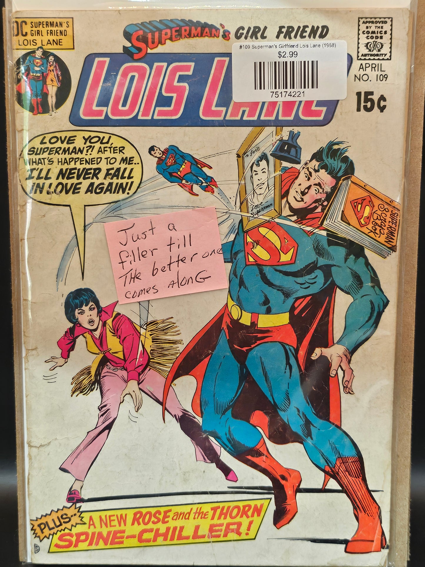 #109 Superman's Girlfriend Lois Lane (1958)